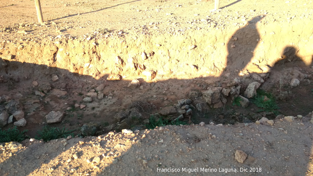 Motilla del Azuer - Motilla del Azuer. Excavaciones extramuros