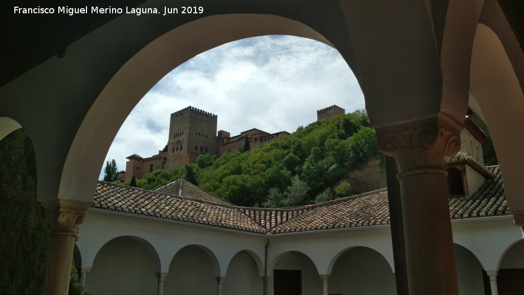 Alhambra. Torre de Comares - Alhambra. Torre de Comares. Desde la Casa de Castril