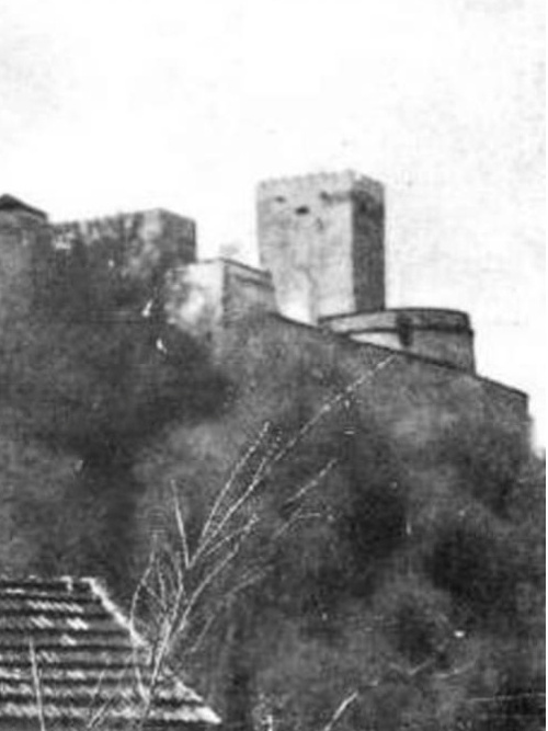 Alhambra. Torre del Homenaje - Alhambra. Torre del Homenaje. Foto antigua
