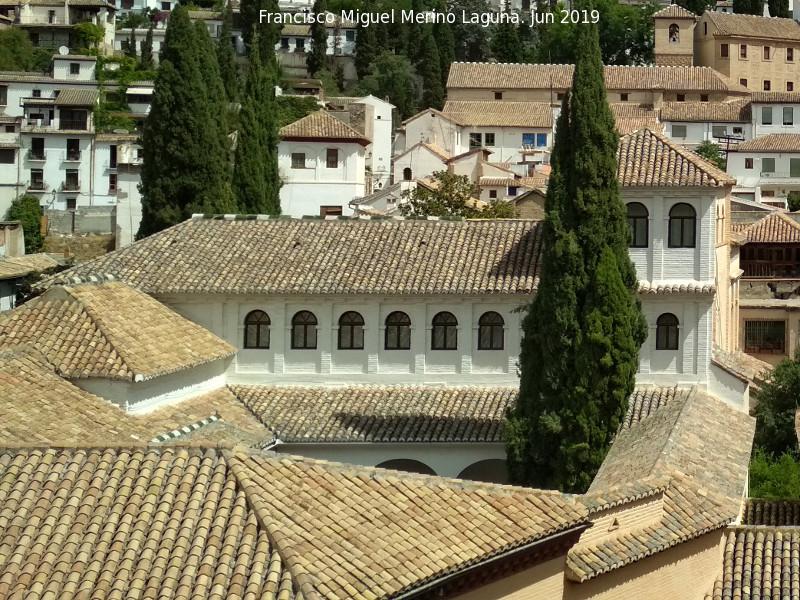 Casa de Castril - Casa de Castril. Desde la torre de la Iglesia de San Pedro y San Pablo