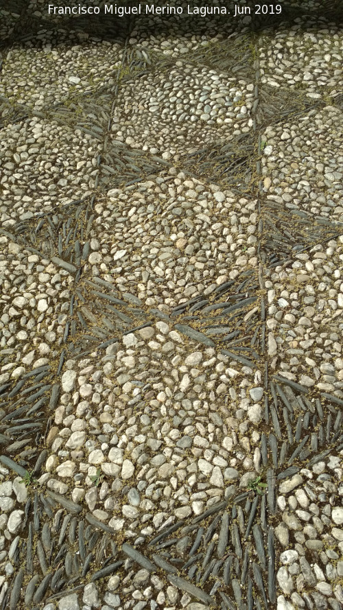 Casa de Castril - Casa de Castril. Mosaico del patio