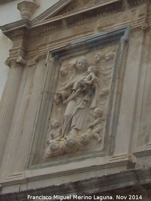 Iglesia del Carmen - Iglesia del Carmen. Relieve