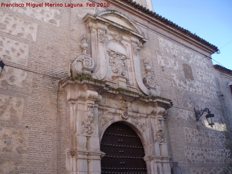 Convento de San Agustn - Convento de San Agustn. Portada lateral