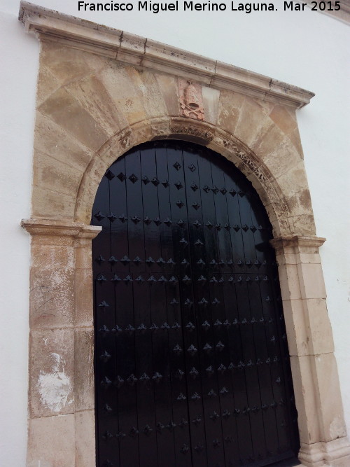 Iglesia de la Asuncin y ngeles - Iglesia de la Asuncin y ngeles. Portada lateral