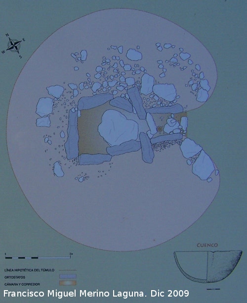 Dolmen 71 - Dolmen 71. Plano