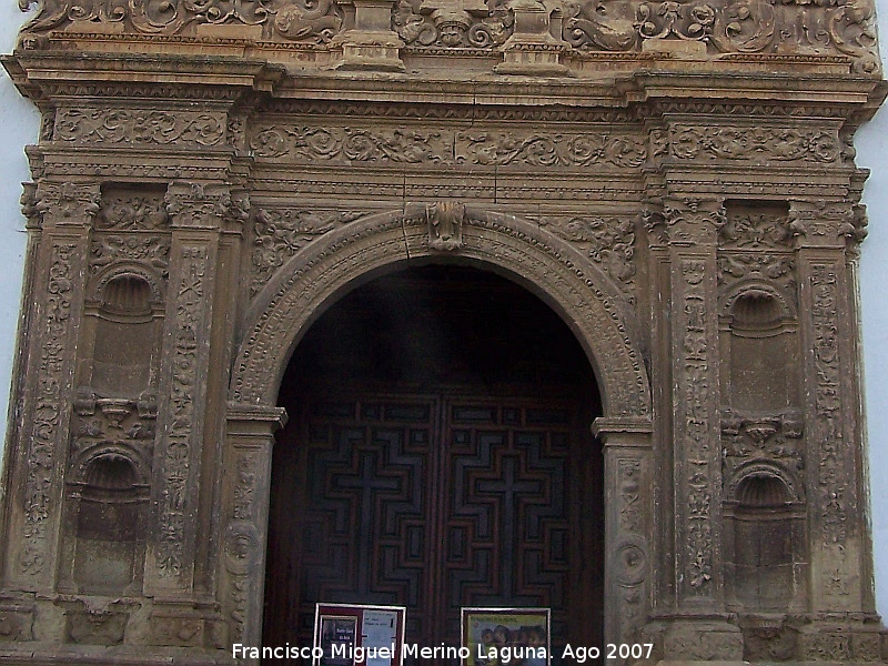 Convento de Santiago - Convento de Santiago. Portada