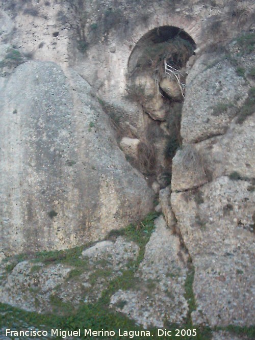 Murallas de Ronda - Murallas de Ronda. Murallas de la Cijara. Salida de aguas