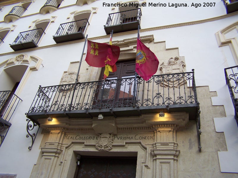 Real Colegio de la Pursima Concepcin - Real Colegio de la Pursima Concepcin. 