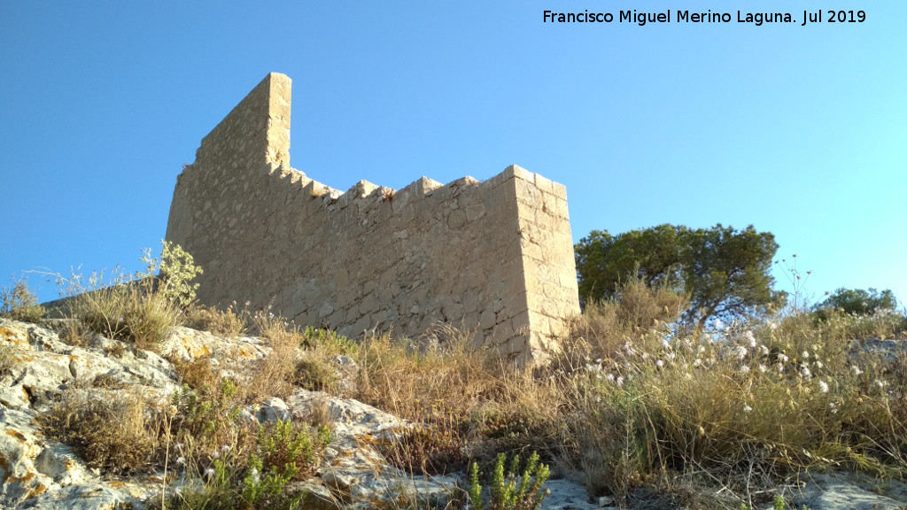 Castillo de Santa Brbara - Castillo de Santa Brbara. Murallas del tercer recinto