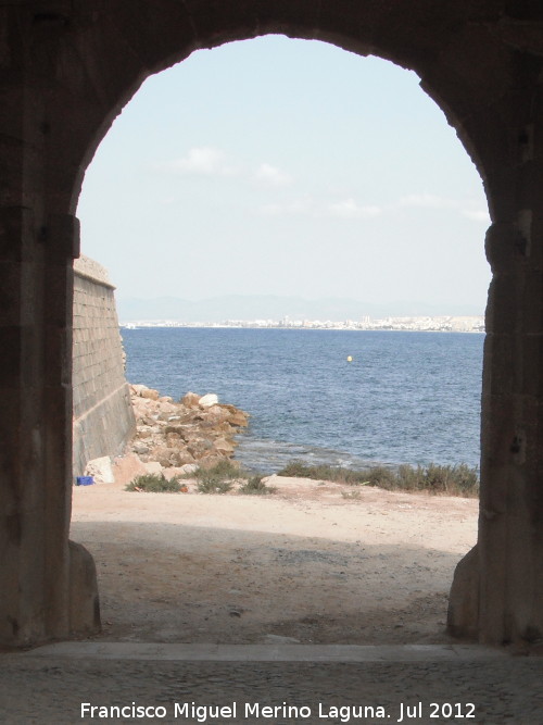 Isla de Tabarca. Puerta de Alicante o San Miguel - Isla de Tabarca. Puerta de Alicante o San Miguel. 