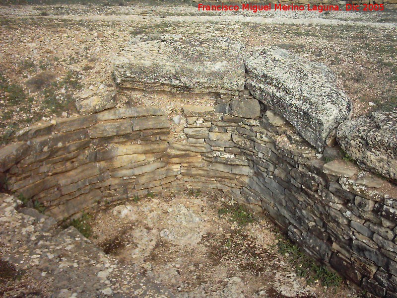 Dolmen II de la Dehesa del Tomillo - Dolmen II de la Dehesa del Tomillo. Cmara