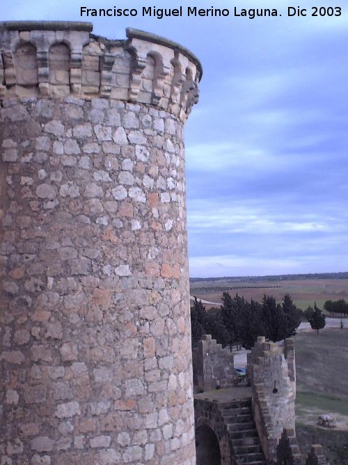 Castillo de Belmonte - Castillo de Belmonte. Torren circular