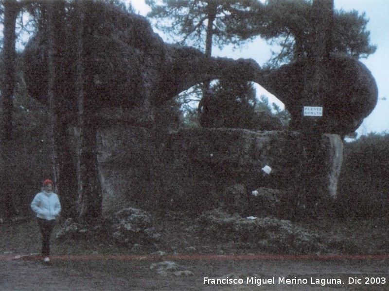 Ciudad Encantada - Ciudad Encantada. Puente romano