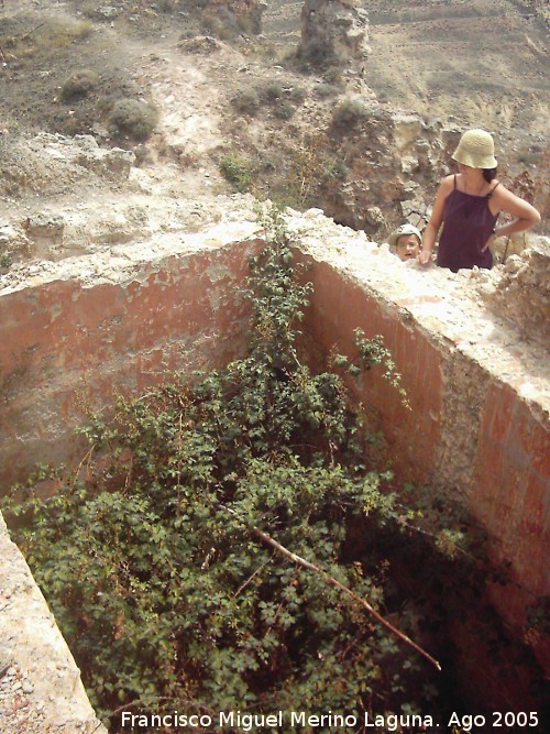 Castillo de Moya - Castillo de Moya. Aljibe