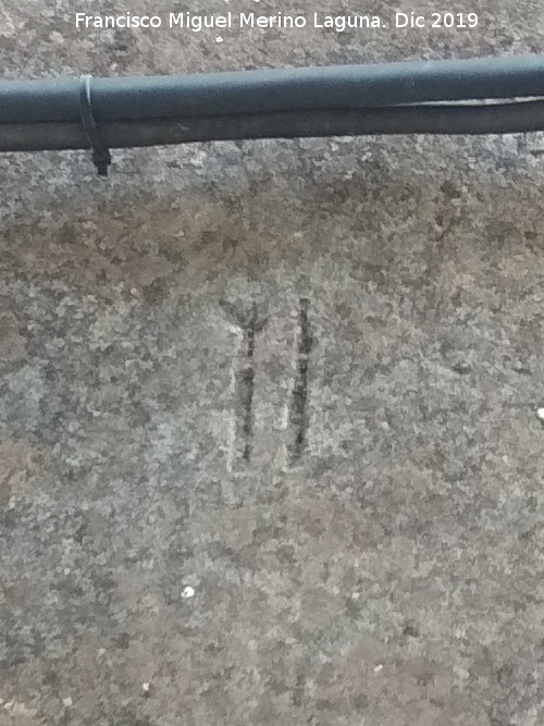 Marcas de cantero - Marcas de cantero. Palacio de Francisco de los Cobos - beda