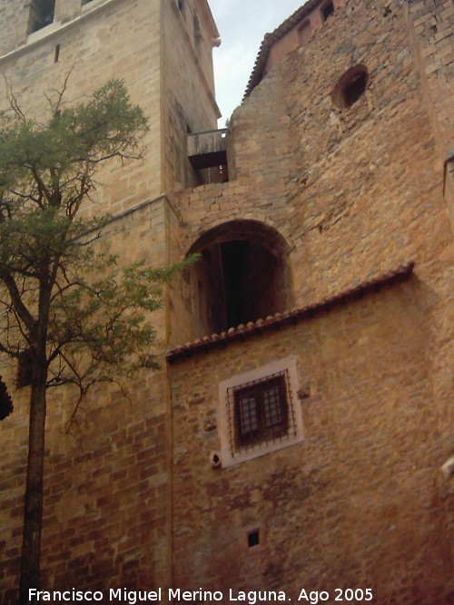 Catedral del Salvador - Catedral del Salvador. Puente de acceso a la torre