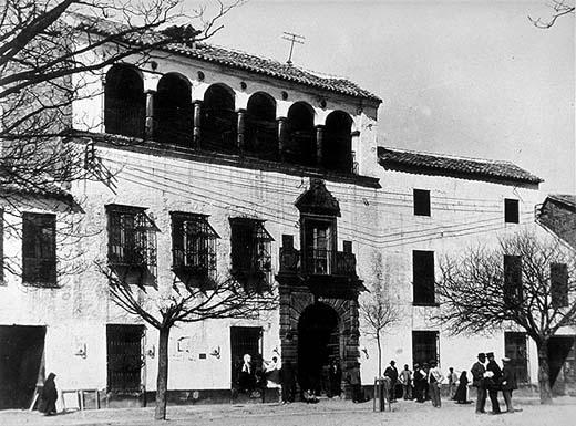 Palacio de los marqueses del Puente de la Virgen - Palacio de los marqueses del Puente de la Virgen. 1920