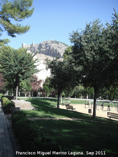 Parque del Seminario - Parque del Seminario. Con el Castillo al fondo