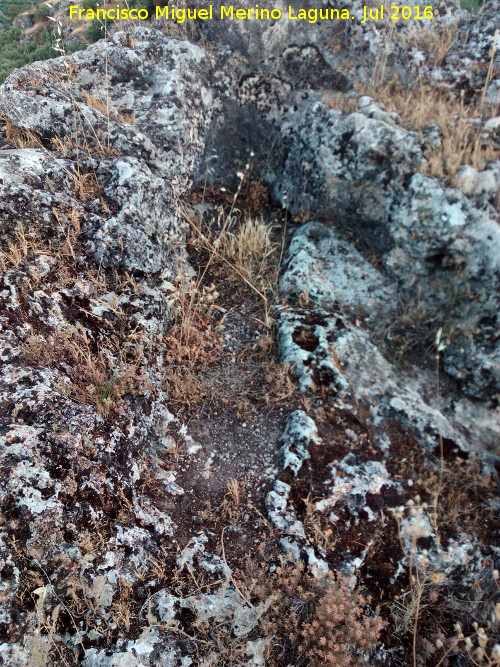 Necrpolis visigoda del Cerro Salido - Necrpolis visigoda del Cerro Salido. Tumba cercana a la Cueva de las Sepulturas