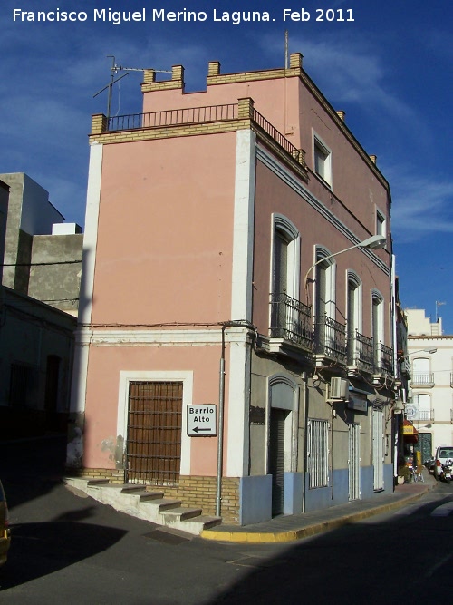 Casa de la Avenida de Andaluca y la Calle Ramn Gonzlez - Casa de la Avenida de Andaluca y la Calle Ramn Gonzlez. 
