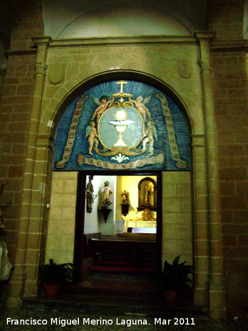 Iglesia de San Andrs - Iglesia de San Andrs. Capilla
