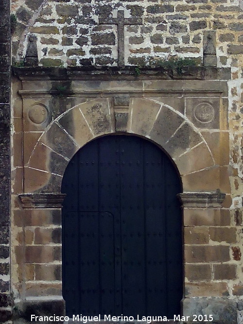 Iglesia de San Pablo - Iglesia de San Pablo. Portada trasera