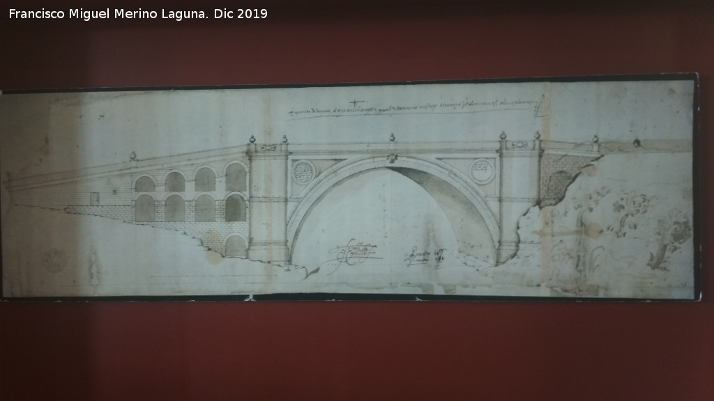 Puente de Mazuecos - Puente de Mazuecos. Plano. Archivo Histrico de Jan