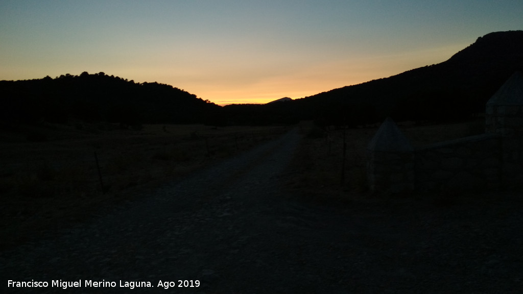 Ocaso - Ocaso. Llanos de Palomares - Campillo de Arenas