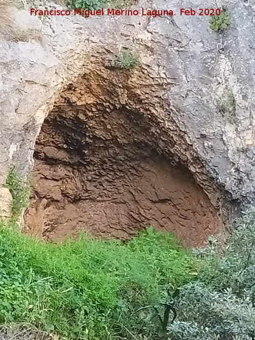 Pinturas rupestres de la Pe�a del Gorri�n IV - Pinturas rupestres de la Pe�a del Gorri�n IV. Cueva