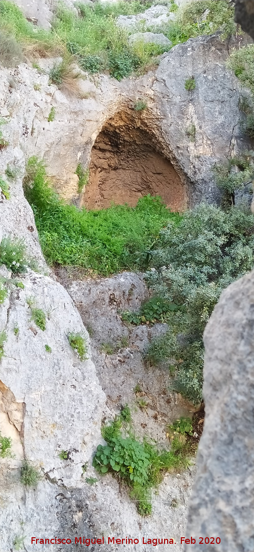 Pinturas rupestres de la Pe�a del Gorri�n IV - Pinturas rupestres de la Pe�a del Gorri�n IV. Cueva