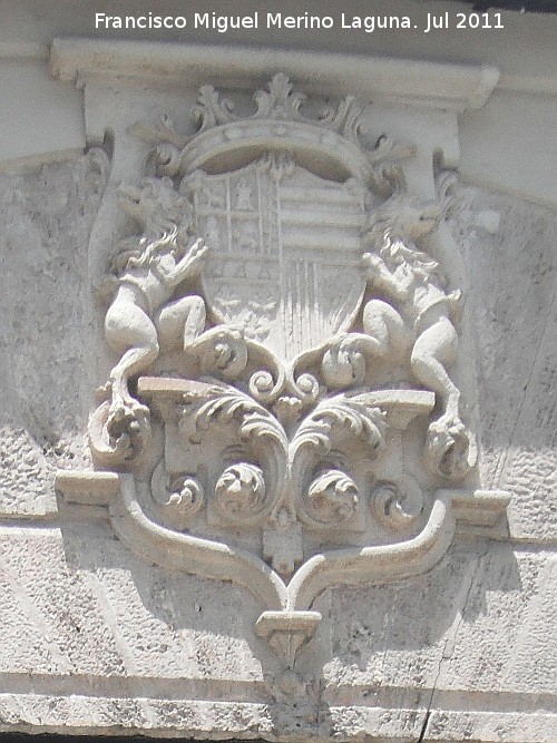 Palacio de la Baylia - Palacio de la Baylia. Escudo
