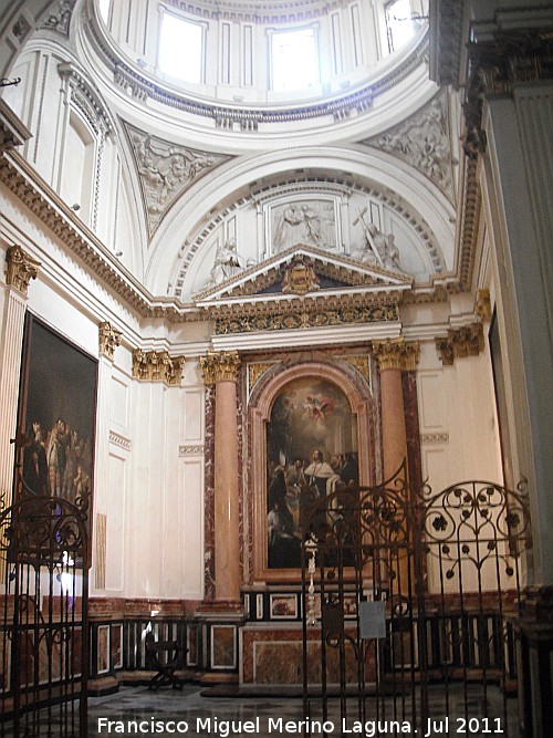 Catedral de Valencia. Capilla de San Francisco de Borja - Catedral de Valencia. Capilla de San Francisco de Borja. 