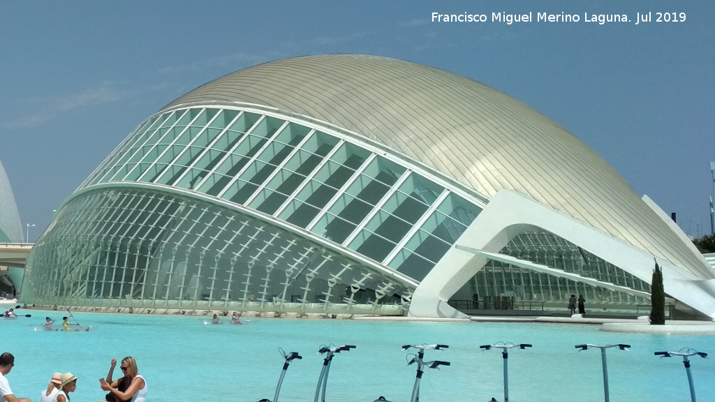 Ciudad de las Artes y las Ciencias. Hemisfrico - Ciudad de las Artes y las Ciencias. Hemisfrico. 