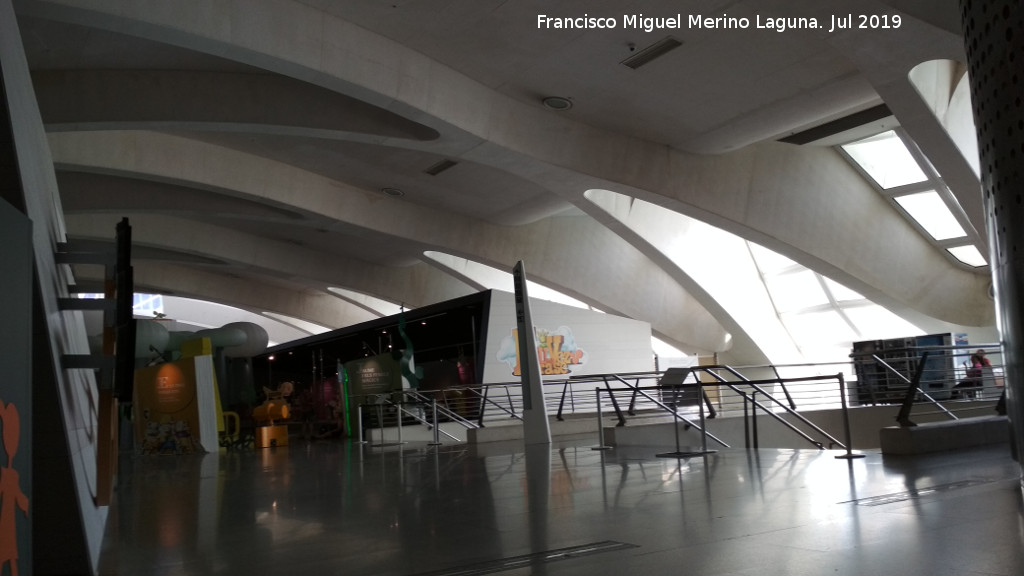 Ciudad de las Artes y las Ciencias. Museo de las Ciencias Prncipe Felipe - Ciudad de las Artes y las Ciencias. Museo de las Ciencias Prncipe Felipe. Interior