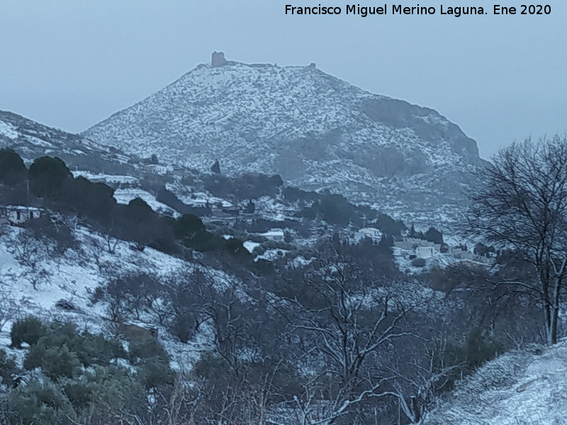 Pe�a de Martos - Pe�a de Martos. Nevado