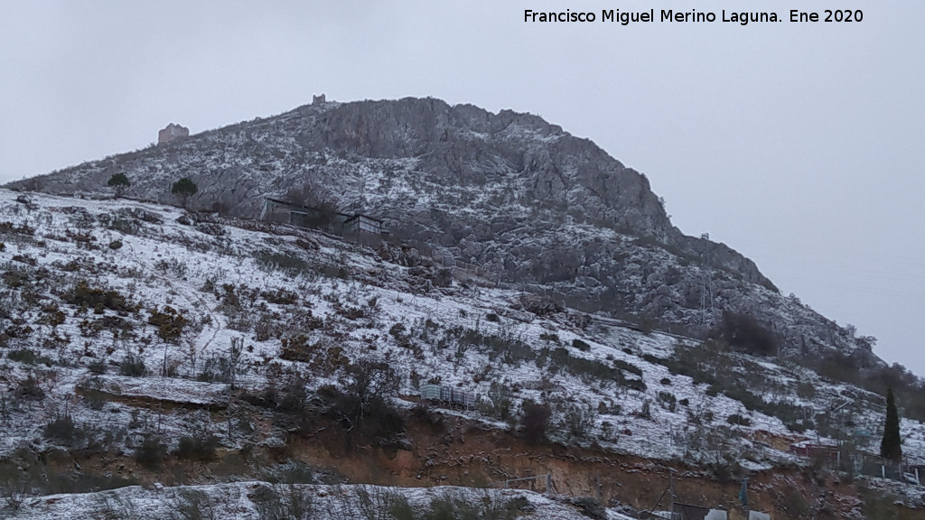 Pe�a de Martos - Pe�a de Martos. Nevado