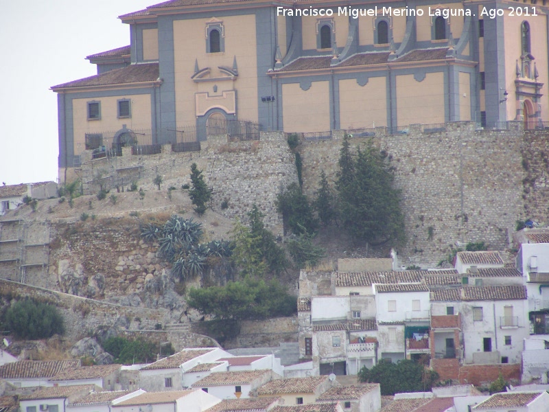 Castillo de la Villa. Muralla Oeste - Castillo de la Villa. Muralla Oeste. Torren Rectangular