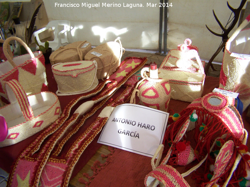 Artesana local - Artesana local. Artesana del esparto de Antonio Haro Garca