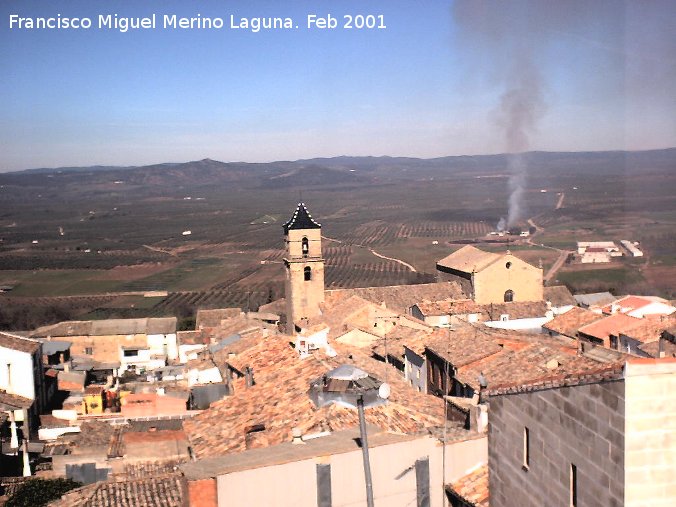 Iglesia de la Encarnacin - Iglesia de la Encarnacin. Vista desde la torre del castillo