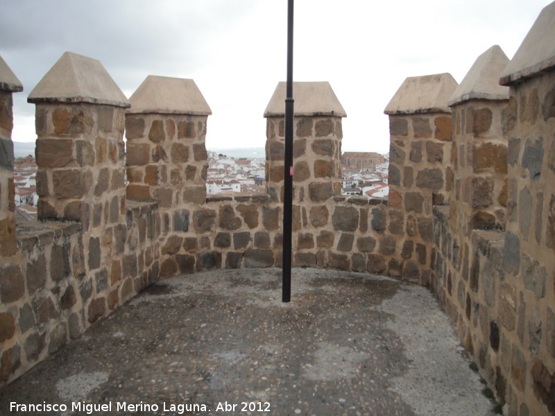 Murallas de Antequera - Murallas de Antequera. Terraza de torren circular