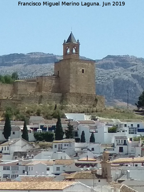 Alcazaba. Torre del Homenaje - Alcazaba. Torre del Homenaje. Desde el Mirador del Parking Centro