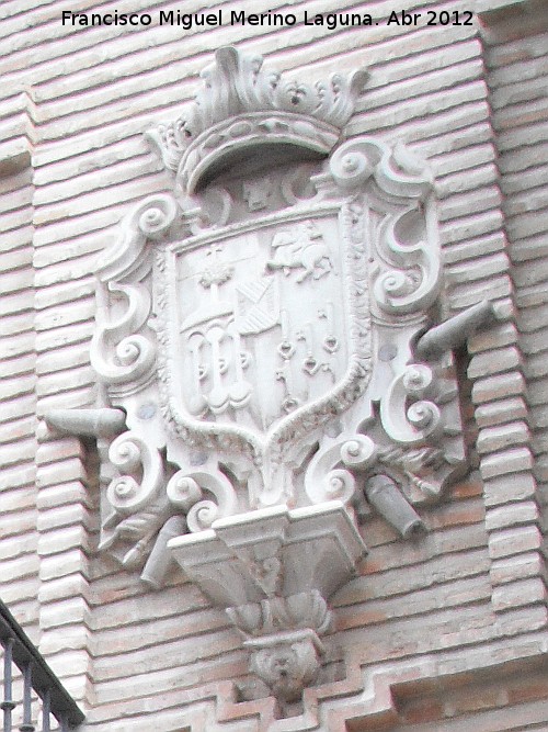 Casa del Conde de Colchado - Casa del Conde de Colchado. Escudo