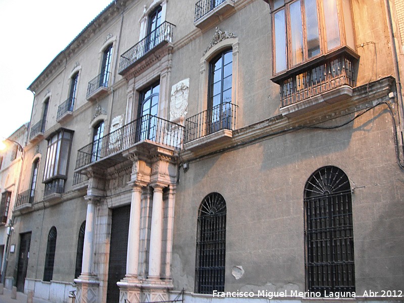 Palacio Marqus de Villadarias - Palacio Marqus de Villadarias. Fachada