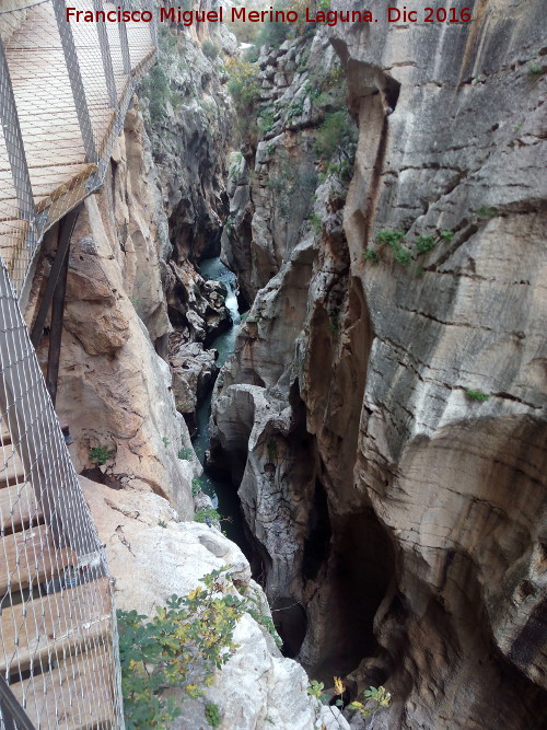 Ro Guadalhorce - Ro Guadalhorce. En el Desfiladero de los Gaitanes