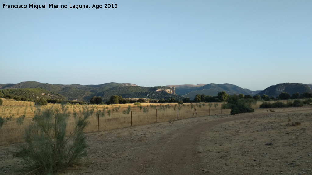 Llanos de Palomares - Llanos de Palomares. Con la Piedra del Palo al fondo