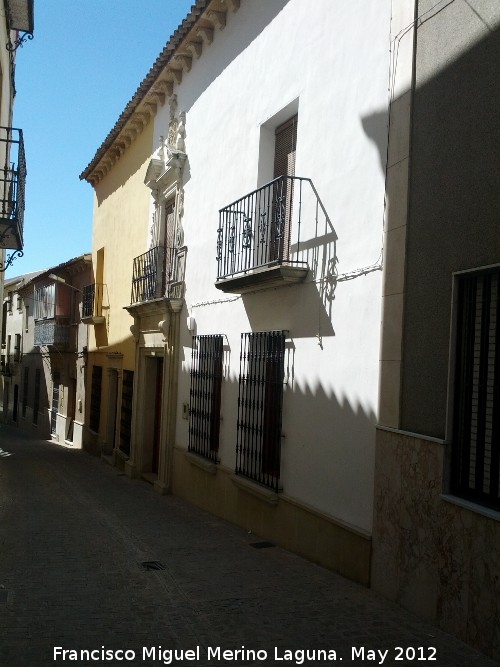 Casa de la Calle Cervantes n 4 - Casa de la Calle Cervantes n 4. Fachada