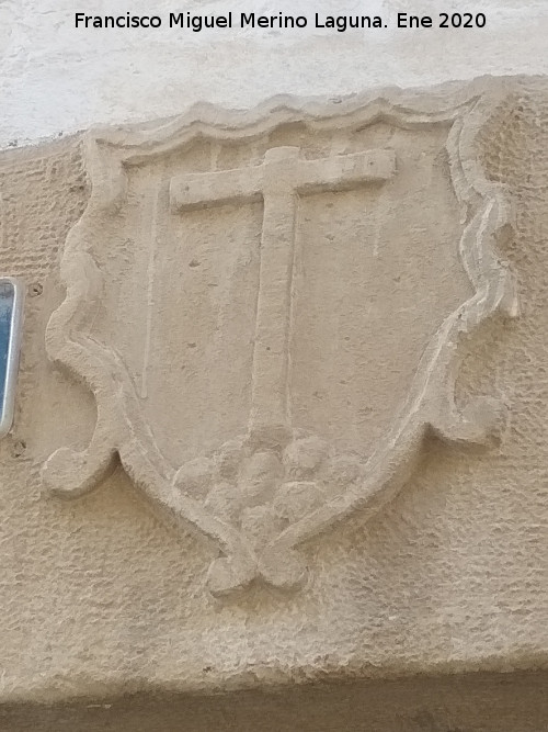 Casa de la Calle Santa Ana Vieja n� 13 - Casa de la Calle Santa Ana Vieja n� 13. Cruz del Calvario