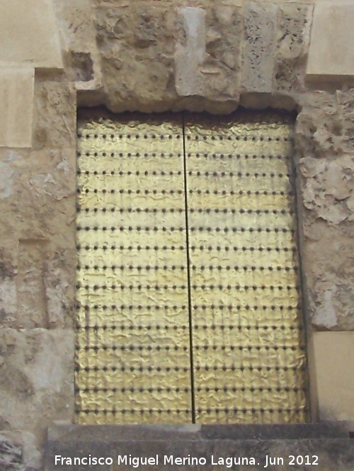 Mezquita Catedral. Puerta del Sabat - Mezquita Catedral. Puerta del Sabat. 