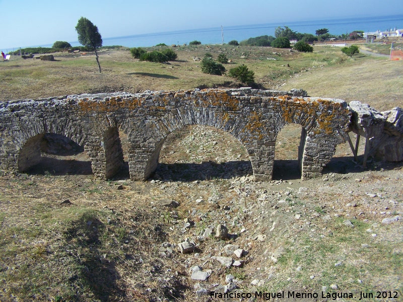 Baelo Claudia. Acueducto de la Paloma - Baelo Claudia. Acueducto de la Paloma. 