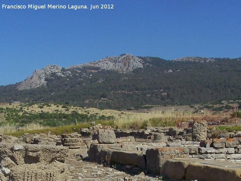 Sierra de la Plata - Sierra de la Plata. Desde las ruinas de Baelo Claudia